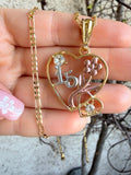 15 Floral Necklace
