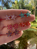 Marquise Flower Studs