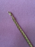 Braided Gold Bracelet