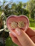 Icy Nugget Studs- 2 Sizes