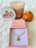 Gold Pumpkin (Figaro Chain)