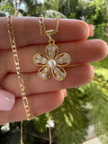 Pearl Flower Necklace