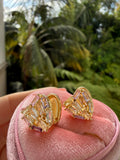 Baguette Heart Earrings (multicolor)