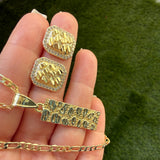 Nugget Bar & Earrings- Package Deal