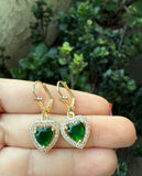Helen Heart Earrings