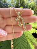 Fancy Bow Necklace