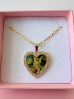 Guardian Angel Heart Necklace