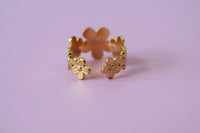 Adjustable Flower Ring
