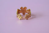 Adjustable Flower Ring