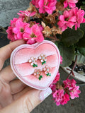 Delilah Flower Studs (2 Shades Of Pink)