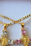 Pear Shape Mary Cross In 2 Colors