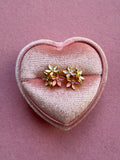 Flower Bouquet Studs (pink,lilac,white)