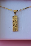 Nugget Bar Necklace