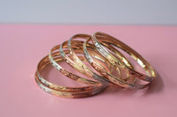 Tina Tricolor 7 Bangle Set