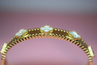 White Clover Bangle