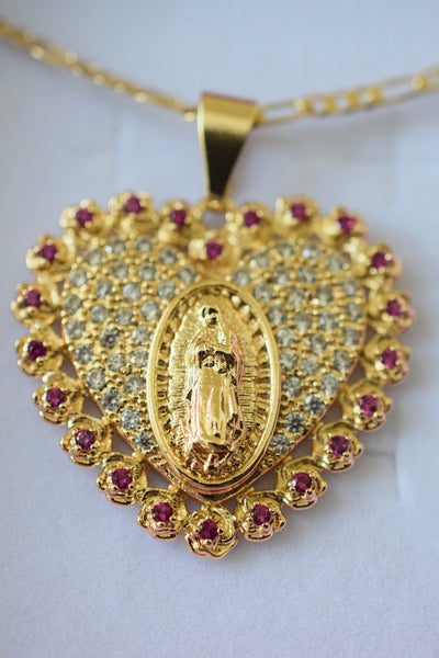 Miraculous Mary Heart (Red)