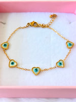 Heart Eye Bracelet