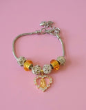 Honey Mary Heart Charm Bracelet
