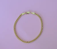 Kyra Cuban Chain Bracelet