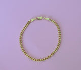 Kyra Cuban Chain Bracelet