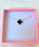 Black Clover Necklace