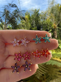 Marquise Flower Studs