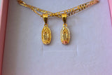 Icy Mini Mary Necklace In 2 Colors
