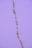 Dainty Rosary Style Saint Benedict Bracelet