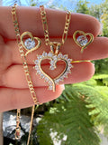 White Open Heart Set (Package Deal)