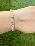 Double Baguette Bracelet