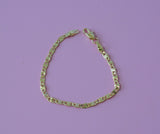 Kids Diamond Cut Anchor Chain Bracelet