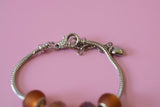 Cross & Mary Charm Bracelet