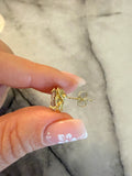 Brilliant Flower Studs