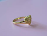 Nugget Heart Ring