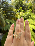 Fancy Butterfly Ring