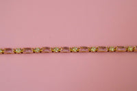 Pink Baguette Bracelet