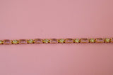 Pink Baguette Bracelet
