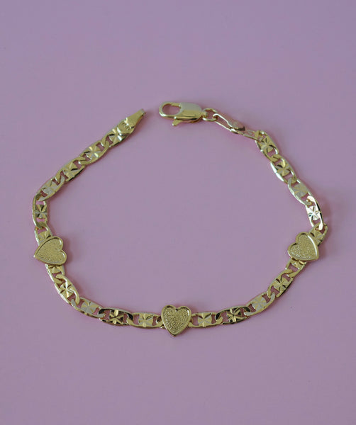 Heart Anchor Bracelet