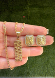 Nugget Bar & Earrings- Package Deal