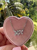 Grey Blossom Necklace