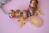 Mary & Bow Charm Bracelet