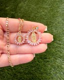 Mini Pink Baguette Mary