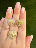 2 Piece Diamond Nugget Set- Package Deal