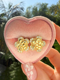 Nugget Flower Earrings