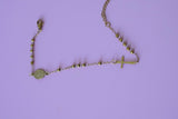 Dainty Rosary Style Saint Benedict Bracelet