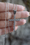 Bezel Cross (Rolo Chain)