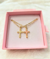 Pink Or White Shell Cross