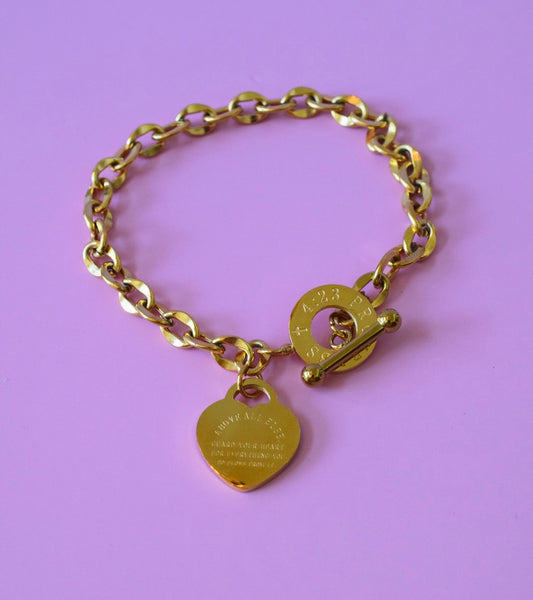 Guard You Heart Bracelet