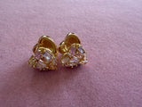 Baguette Heart Earrings (multicolor)