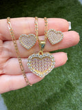 Pink Smaller Fancy Heart Set (Package Deal)